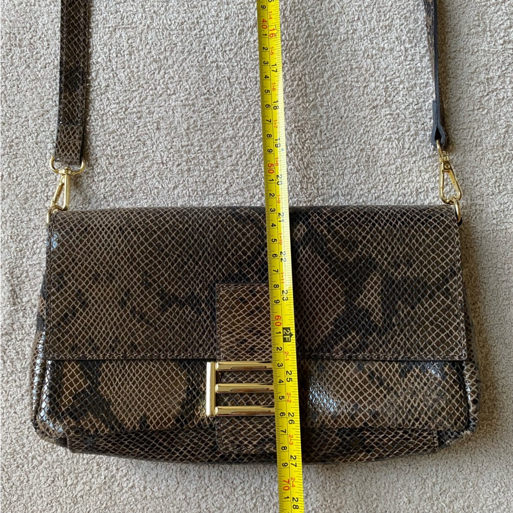 Divina Firenze Brown snake print purse - Picture 4 of 9
